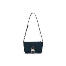 (국내배송) MATIN KIM 마뗑킴 CRISP MINI BUCKLE BAG IN DARK GREEN