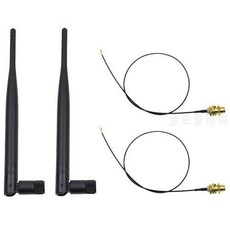 인텔 AC 9260 용 와이파이 안테나 세트 9565 8265 8260 7265 7260 NGFF M.2, 상세내용참조