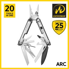 Leatherman 레더맨 공식수입정품 ARC 20가지 툴 멀티툴 공구 산업 다용도툴 아웃도어, ARC Detail, 1개