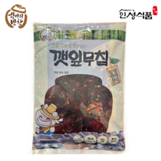 항아리반찬 깻잎무침, 1개, 1kg