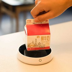 벨라시엘 심플 머그워머 온열 컵받침대 머그 인덕션 온도조절, B타입 핑크, 1개