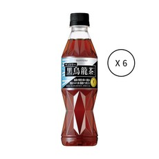 산토리 흑우롱차 350ml 6개세트 쿠로우롱차
