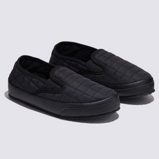 반스 VN0A4UWOBLK VANS MTE 슬립어 2 SLIPER 방한 올블랙 체크 블랙 화이트 남여공용 스니커즈화 뮬