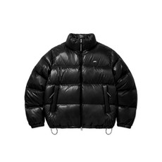 LMC OG GLOSSY PUFFER DUCK DOWN PARKA black