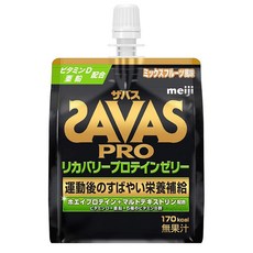 메이지 사바스 프로 리커버리 프로틴젤리 믹스후르츠맛, 180g, 1개