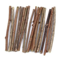 긴나무 로그 스틱 DIY 공예 사진 소품 20 개 홈 가든 웨딩 파티 테이블 장식 선물, [01] brown, 01 brown