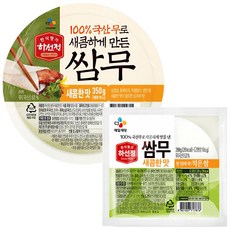 하선정 쌈무 새콤한맛 350g + 200g, 1세트, 550g