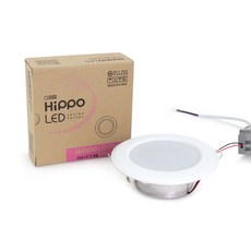 히포 LED매입등 4인치 5인치 겸용 10W CEF010 국산 LED다운라이트, 주광색(하얀빛-6500K)