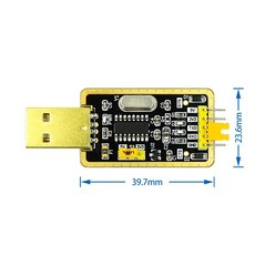 모듈 CH340G RS232 to TTL module upgrade USB serial port in nine Brush small plates T [A00051630], 01-CH340G RS232-51630