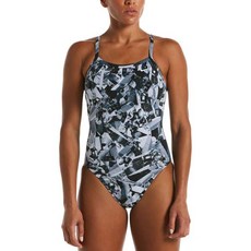 [현대백화점]나이키 여성수영복 젬스톤 레이서 백 원피스 A077-001 나이키스윔