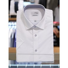 [AK수원점] [듀퐁셔츠] 남성 슬림핏 스냅카라 반팔 남방 와이셔츠 (SE4MM22HS92