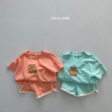 핑크트리 여름신상 라라랜드 라라곰 여름 상하세트 상하복 아동복 여아 남아 키즈 유아 초등 등원룩