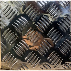알루미늄 체크판 절단 1.6T 500x500(mm), 500x600(mm),