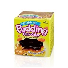 이지엔 쉐이킹 푸딩 염색약(3.0-더치 에스프레소) 새치커버 흰머리 애쉬 블론드, 6.3-레몬 블론드