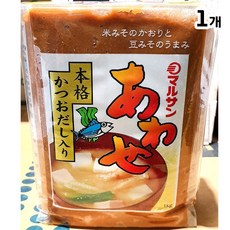 업소용 식당 식자재 재료 일식된장 아까미소 1kg, 1