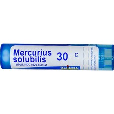 Boiron Single Remedies 메르큐리우스 솔루빌리스 30C 펠릿 약 80정, 1개, 상세내용참조
