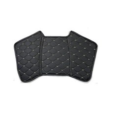 자동차 킥 패드 인테리어 시트 백 더러운 보호 가죽 커버 방수, 1.Beige middle 1pcs, 1개