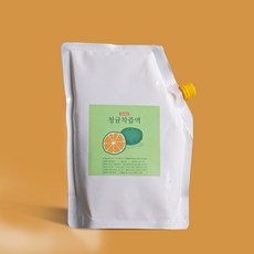 청귤 착즙액 1kg (제주 풋귤100% 냉동)