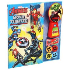 (영문도서) Marvel Avengers: Movie Theater Storybook & Movie Projector Hardcover, Sfi Readerlink Dist
