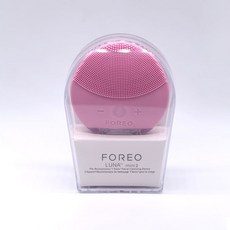 Foreo 루나 미니 2 페이스 클렌징 브러시 실제 로고 USB 충전 방수 8 레벨, AF