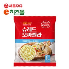 서울우유 슈레드모짜렐라 (피자치즈 1kg), 1kg, 1개