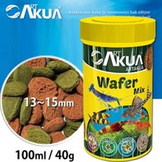 가재 새우 플레코 전용사료 쉬림프 100ml 고단백 먹이, 40g