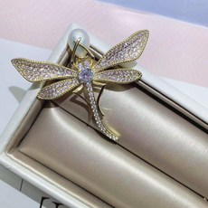 DIY 부품 에어 받침대 담수 진주 잠자리 코사지 브로치 여성 액세서리 숄 단추 스카프 여자