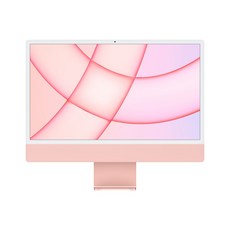 Apple 2021 아이맥 24, 핑크, M1, Apple M1 8 core, SSD 512GB, 8GB, Retina 4.5K, Gigabit Ethernet