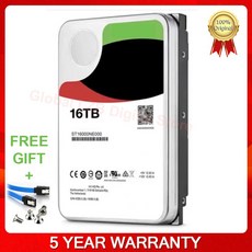 하드 드라이브 ST16000NE000 16TB HDD - 3.5 인치 SATA 6 Gb/s 256MB 7200rpm 서비스 PC NAS 캠핑카 카라반 센서 나노, [01] 16TB Hard Drive