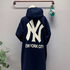 바이미쓰리 / 뉴.욕시티 N.Y 기모 후드 롱원피스 (3color)