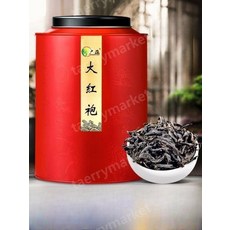 명품차 고급 전통 신선한 명차 선물용 Guangyun Dahongpao 2023 신차 정통 Wuyi Rock Tea 계피 엑스트라 스트롱 풍미 차 선물 상자 통조림 500g, 1개, 1개입