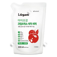 아이배넷 아이오감 1종 젖병&주방세제 액상형 리필 500ml, 1개