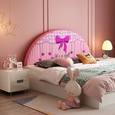 침대헤드쿠션공주