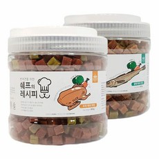 강아지트릿 대용량 한입간식 황태오리 2종세트, 상세페이지 참조, 상세페이지 참조, 1개