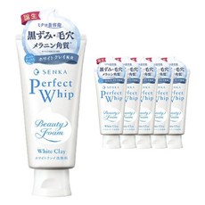 센카 퍼펙트 휩 화이트 클레이, 6개, 120g