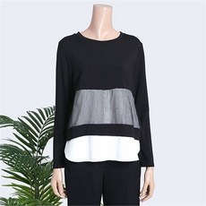 꾸즈 시스루블라우스 CL332B5