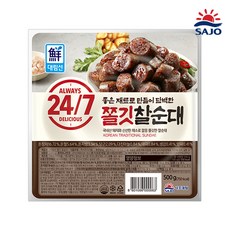[푸른들마켓][사조] 쫄깃찰순대 500g, 1개