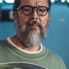 블루엘리펀트 NIRO black 안경테 하금 일본 연예인 가벼운 얇은