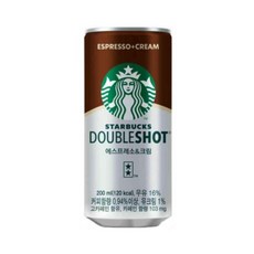스타벅스 더블샷 에스프레소&크림 커피, 200ml, 36개