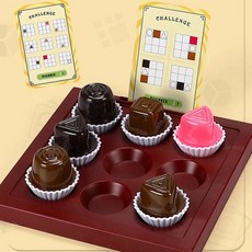 초콜릿 퍼즐게임 유아보드게임 초등보드게임 B214, 단품