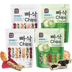 빠삭칩 200g x 2p + 빠삭칩 양파맛 200g x 2p, 1세트