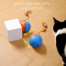 윈티크 고양이 자동으로 움직이는 스마트볼 쥐잡기 장난감