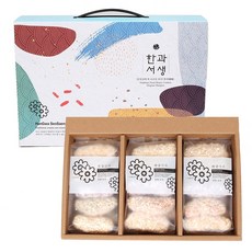 하늘한과 한과서생 수제 유과 한과 선물세트 2단 찹쌀유과 전통한과