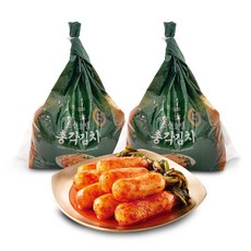 [신세계푸드(SHINSEGAE FOOD)] [피코크] 조선호텔 총각김치 3kg(2kg*2팩), 2kg, 2개