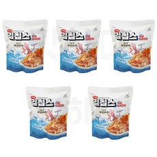 김칩스 해물김치전맛 간식거리 맥주안주, 5개, 40g