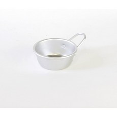 마츠노야(마쯔노야)알루마이트 계약 막걸리 컵 11cm실버 실버 20-1107