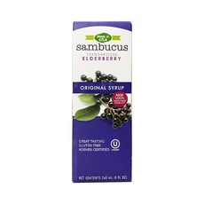 네이쳐스웨이 오리지널 삼부커스 엘더베리 시럽 글루텐 프리, 240ml, 1개