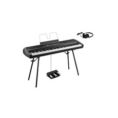 KORG 코르그 전자 피아노 DIGITAL PIANO 88 건반 SP-280 BK 블랙 (②3개 페달 세트)