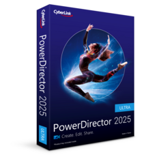 파워디렉터 PowerDirector 2025 Ultra FPP(동영상편집/영구/한글/시디키와 다운로드 경로 안내 종이카드 내장)