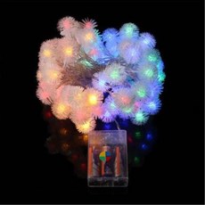 무드등 눈송이 와이어전구 80구 10m 웜색믹스 줄조명 *nu;na, ☆선택:상품선택★nuna